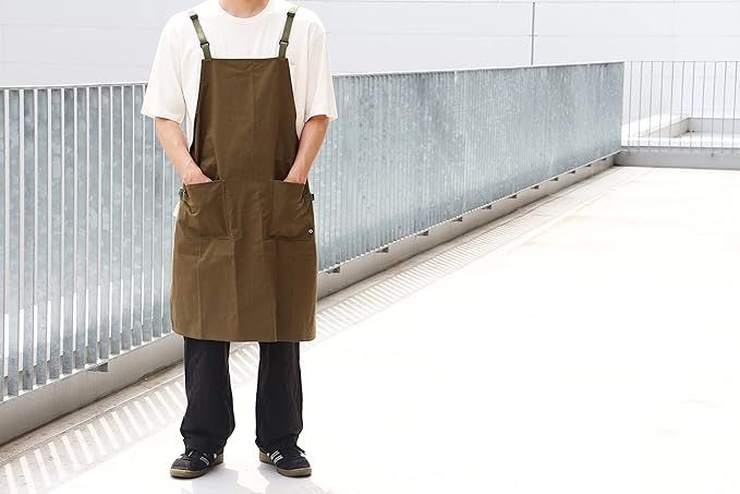 Detail VOL. ガーデン エプロン GARDEN APRON カーキ