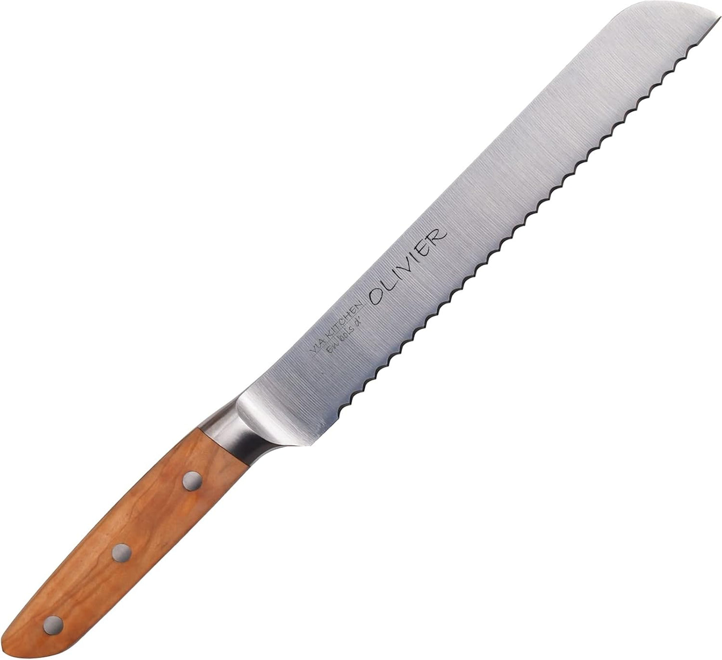 佐竹産業 パン切り包丁 バイアキッチン オリーブ 日本製 19cm
