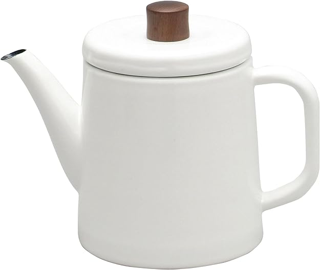 野田琺瑯 Nodahoro ケトル 1.5L ホーロー 日本製 ポーチカ 白