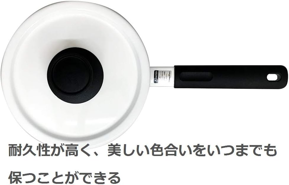 富士ホーロー Fuji Horo ソースパン レッド 18cm Solid SD-18S R