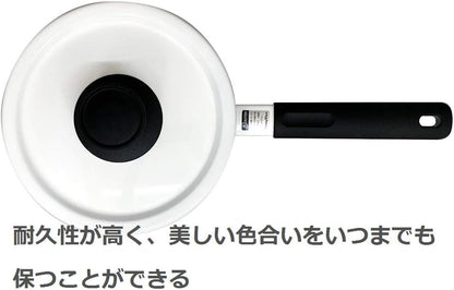 富士ホーロー Fuji Horo ソースパン レッド 18cm Solid SD-18S R