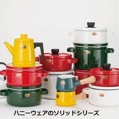 富士ホーロー Fuji Horo キャセロール ソリッド 20cm レッド SD-20W R