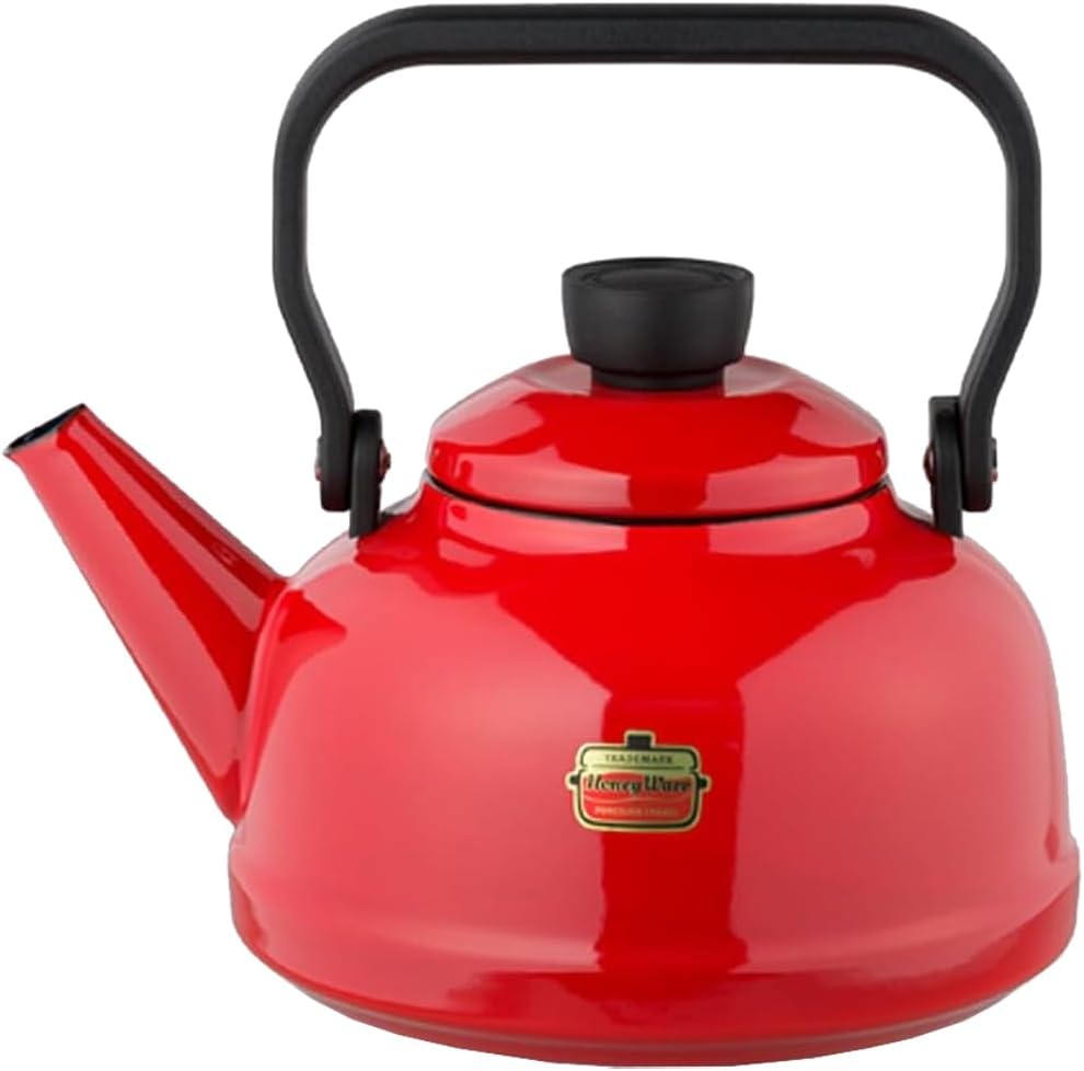 富士ホーロー Fuji Horo ケトル レッド 2.3L Solid SD-2.3K R