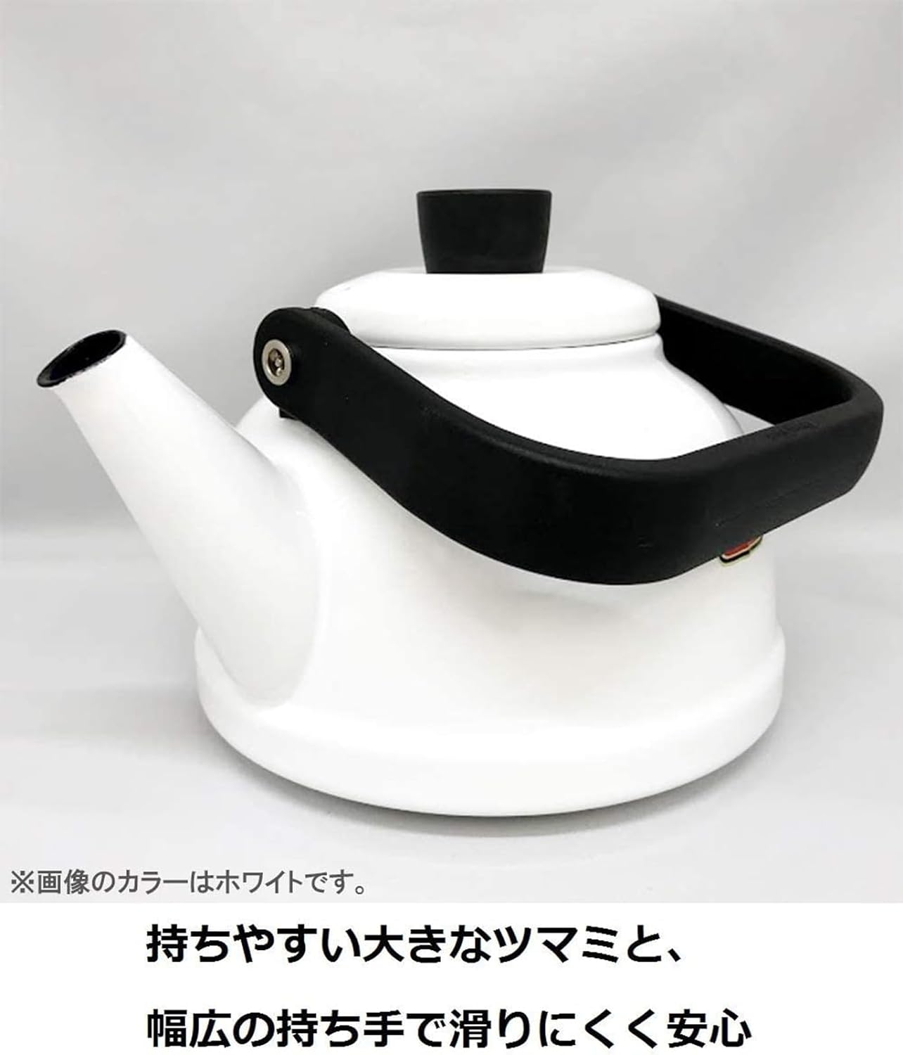富士ホーロー Fuji Horo ケトル レッド 2.3L Solid SD-2.3K R